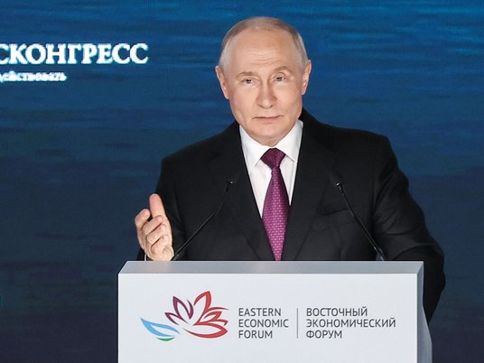 Президент России Владимир Путин