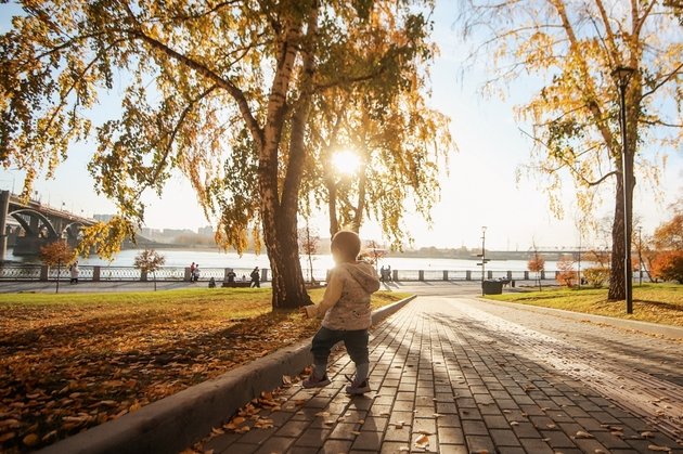 Осень в Новосибирске