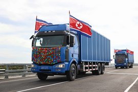 Мост на границе России и КНДР