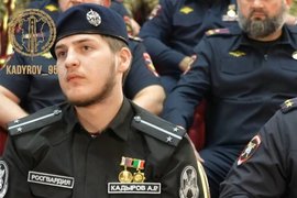 Раскрыто воинское звание 18-летнего сына Кадырова