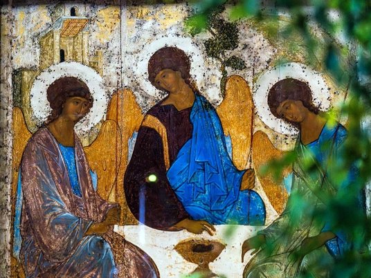 «Троица» Андрея Рублева