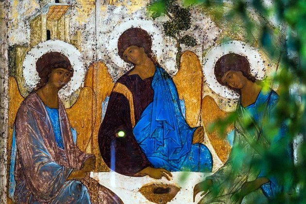 «Троица» Андрея Рублева