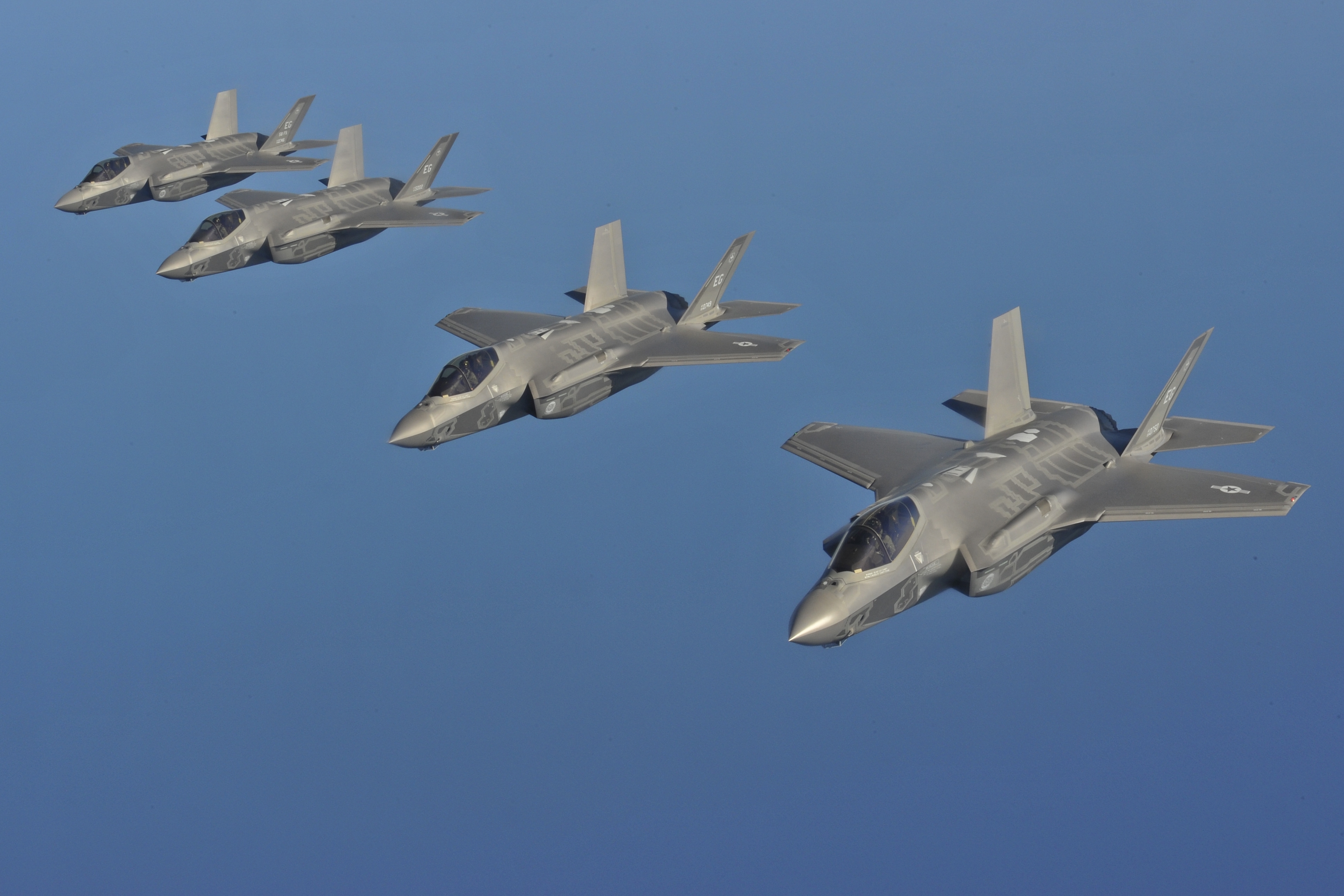 Истребители F-35A Lightning II