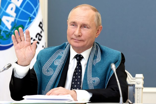 Президент России Владимир Путин на саммите АТЭС