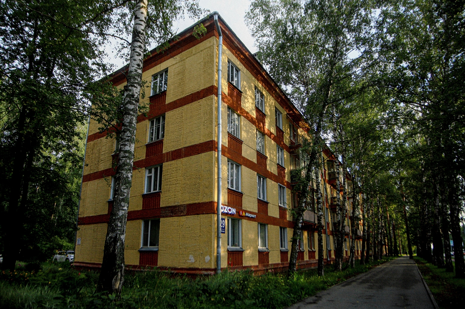 Хрущевки в Новосибирском Академгородке