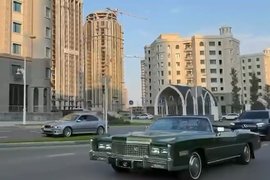 Глава Чечни Рамзан Кадыров в Cadillac Eldorado