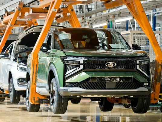 Lada Azimut на конвейере