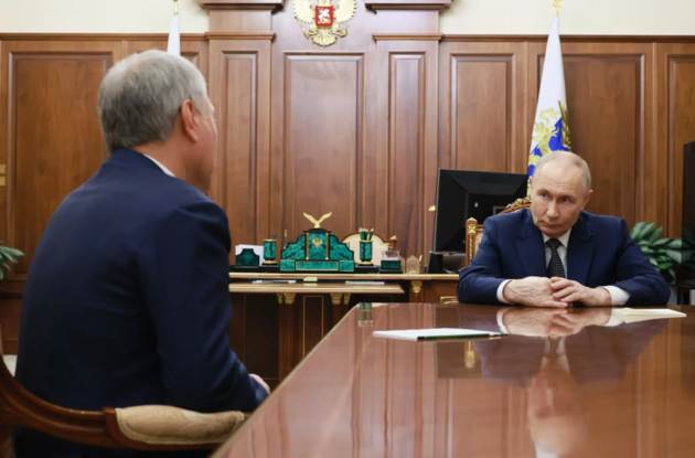 Вячеслав Володин и Владимир Путин